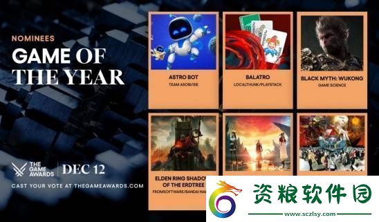 就算西方媒體全都反對(duì)黑神話也該是年度游戲