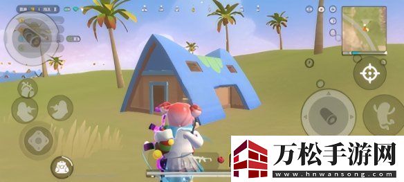 香腸派對喵沙島綠洲地區(qū)樓層防守與進攻玩法