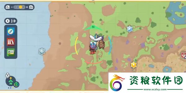寶可夢朱紫畢力吉翁在哪里