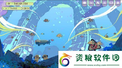 獨(dú)立開發(fā)像素風(fēng)格放置游戲幻想魚箱獲特別好評