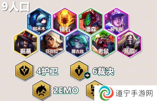 金鏟鏟之戰(zhàn)S10護衛(wèi)裁決推薦-金鏟鏟之戰(zhàn)(死歌)S10護衛(wèi)裁決陣容搭配