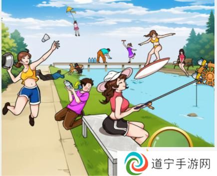 文字來找茬河邊找離譜怎么過