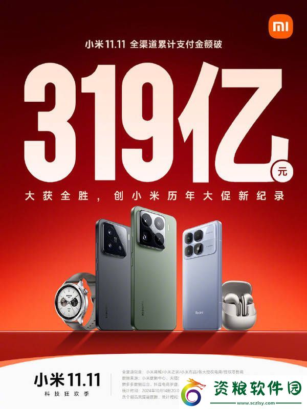 小米雙11大促戰(zhàn)績(jī)輝煌